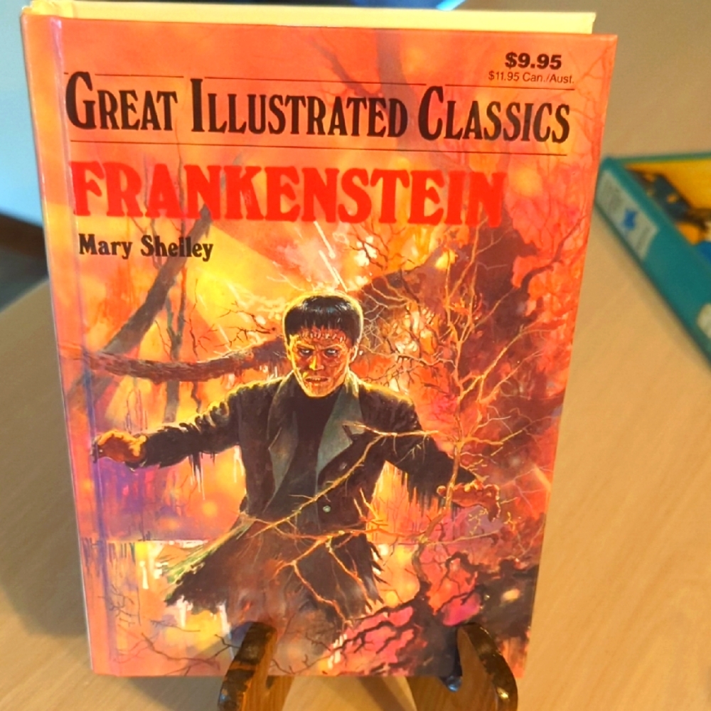 Great Illustrated Classics: Frankenstein Book By Mary Shelley